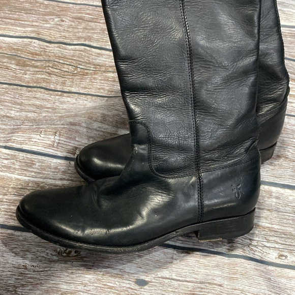 Frye WOMEN MELISSA BUTTON 2 black sz 8 - Picture 11 of 12